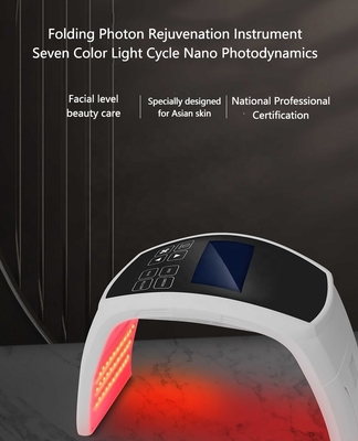 Compacta Skin Led Facial Light Therapy para Melhoria da Acne de grau profissional