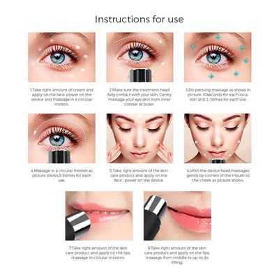 Plugins USB Anti-envelhecimento Massagem aquecida de olhos Massagista caneta para acalmar o edema e relaxamento