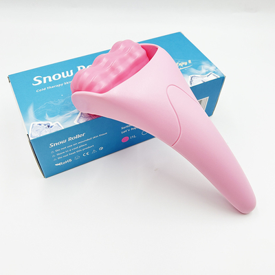 Gelado de silicone Círculos escuros Refrigerante Roller de gelo facial para rosto e corpo Refrigerante Roller Facial