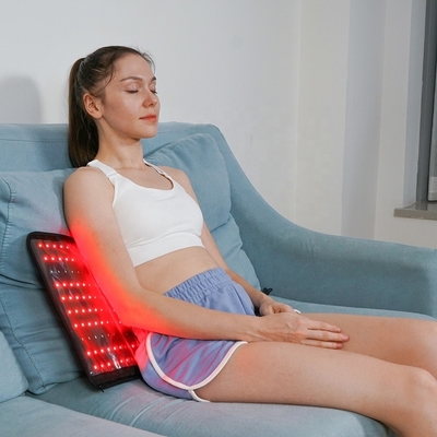 Cinturão de terapia de luz vermelha almofada de assento colchão infravermelho almofada de fisioterapia impermeável