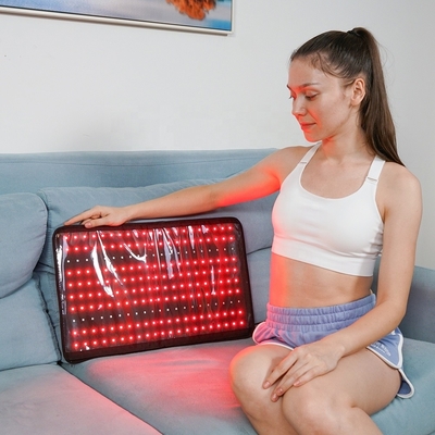 Cinturão de terapia de luz vermelha almofada de assento colchão infravermelho almofada de fisioterapia impermeável