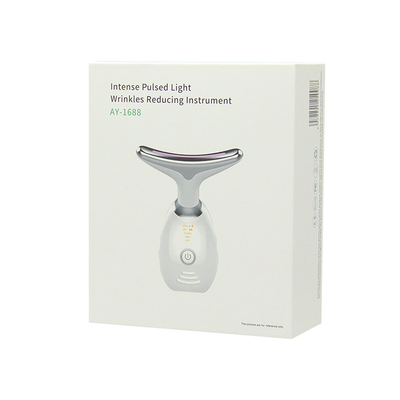 Potência nominal 2.5W LED Terapia Neck Rejuvenation V-Face Lifting Massager para anti-envelhecimento