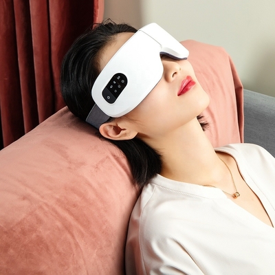 5V Tecnologia Musical Eye Relax Vibration Massager com aquecimento Portable Fatiga Relief