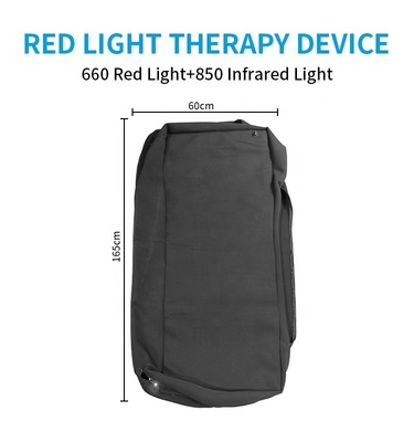 360pcsLED DIP Painel de terapia de luz vermelha para alívio de corpo inteiro US Plug Type Docking 110-240