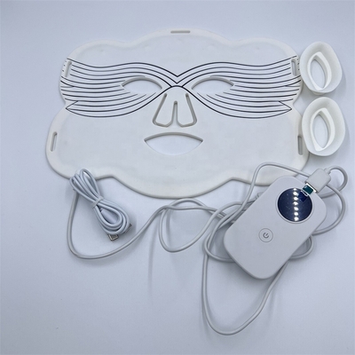 Área alvo nariz formas personalizadas Silicone LED máscara facial para clareamento e muito mais