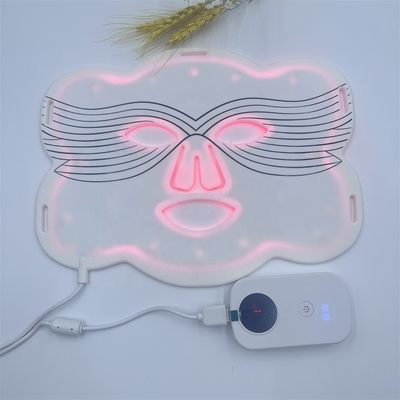 Área alvo nariz formas personalizadas Silicone LED máscara facial para clareamento e muito mais