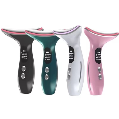 Equipamento de beleza multifunção LED Foton Therapy Skin Tightening Face and Neck Lift Massager