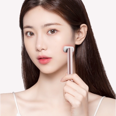USB Carregamento Vanga de Olho Luz Vanga de Terapia Ems Vibrante Massagista Facial Lifting Eye 46G