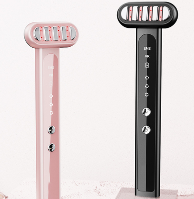 USB Carregamento Vanga de Olho Luz Vanga de Terapia Ems Vibrante Massagista Facial Lifting Eye 46G