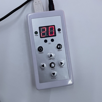 Máscara de terapia de luz facial LED Modelo 2023 Anti acne 7 cores Impermeável NO Home