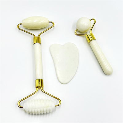 Xiuyan Stone Handle Large Body Gua Sha Jade Roller Gua Sha para Dores Musculares Massagista