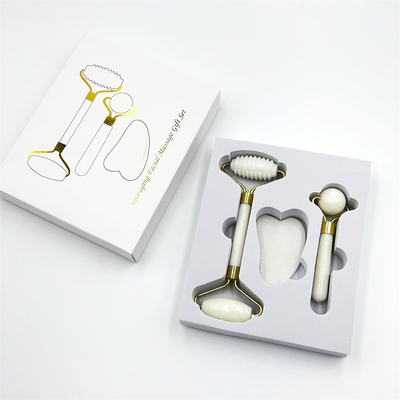 Xiuyan Stone Handle Large Body Gua Sha Jade Roller Gua Sha para Dores Musculares Massagista