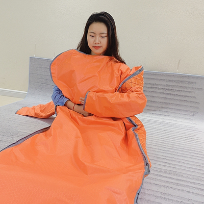 Sauna desintoxicante e infravermelha 180x160cm Cobertura de sauna dobrável reutilizável com função de aquecimento