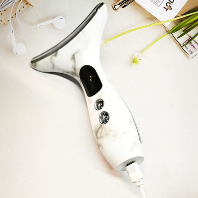 Dispositivo anti-rugas de estimulação muscular elétrica EMS para rejuvenescimento facial e do pescoço