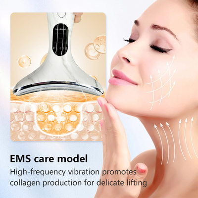 Dispositivo anti-rugas de estimulação muscular elétrica EMS para rejuvenescimento facial e do pescoço