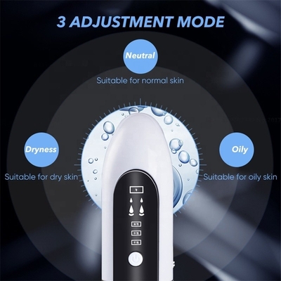 Injeção de oxigénio Remover acne Blackhead com 2W potência nominal e aspirador de limpeza de poros