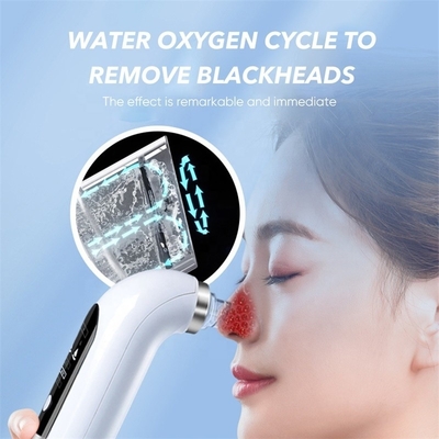 Injeção de oxigénio Remover acne Blackhead com 2W potência nominal e aspirador de limpeza de poros