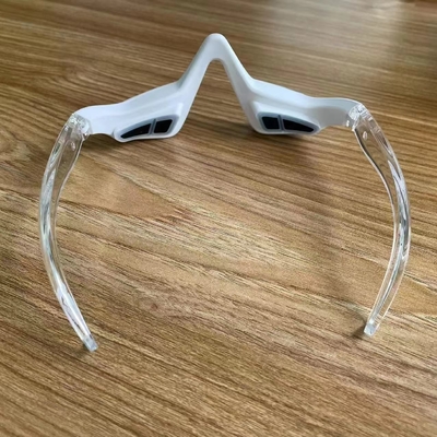 Dispositivo de terapia de luz vermelha LED de vibração ocular 3D para antienvelhecimento e remoção de círculos escuros