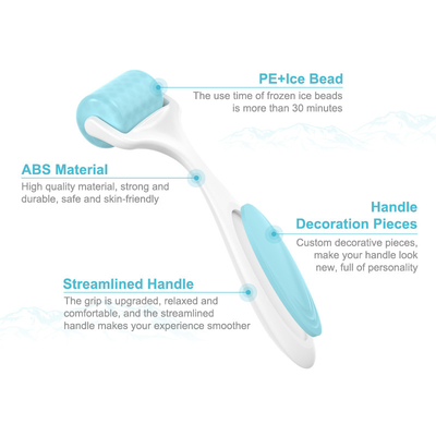Mini Roller de gelo de silicone para salão de beleza usando construção de aço inoxidável ABS