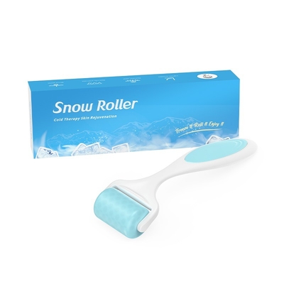 Mini Roller de gelo de silicone para salão de beleza usando construção de aço inoxidável ABS