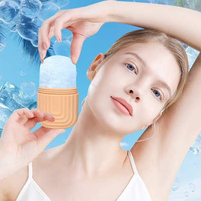 Refrigerador Face Roller Ice Cube Mold Holder para Derma Rolling System para remover rugas