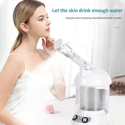 Lâmpada hidratante e vaporizador facial de cuidados com a pele de alta frequência com 950g de peso