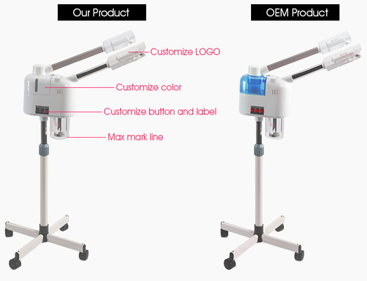 Vaporizador Elétrico Nano Íonico Osenje Facial com Alta Frequência de Luz
