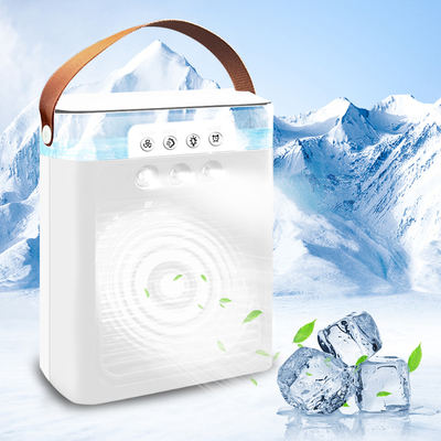 Logotipo de impressão de tela de seda 2024 Design Mini USB Portátil Recarregável Ventilador com Bateria