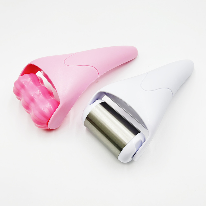Gelado de silicone Círculos escuros Refrigerante Roller de gelo facial para rosto e corpo Refrigerante Roller Facial