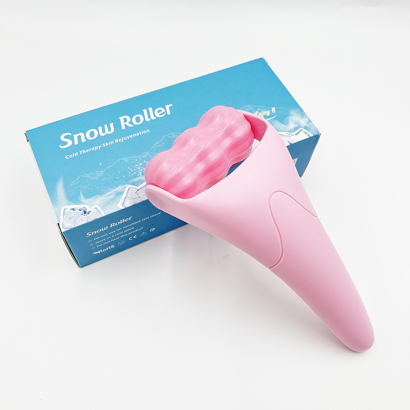 Roller de gelo facial para rugas faciais e corpo para refrigeração em casa