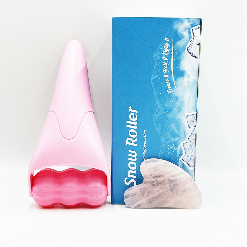 Massagem facial Jade Roller para o crescimento do cabelo dispositivo de beleza e anti-envelhecimento natural