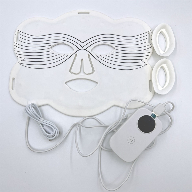 Máscara facial LED de silicone para apertar formas personalizadas e peso líquido do produto 0,5 kg
