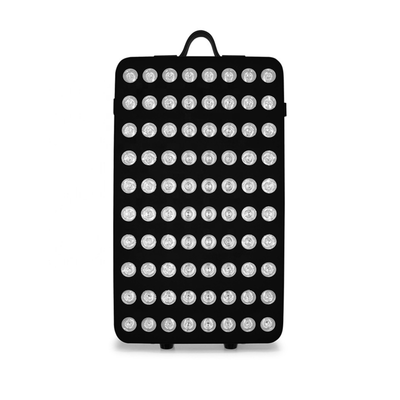 Potência real 115W 660 850nm 1 1 Painel de terapia de luz vermelha antienvelhecimento com 80 grânulos de lâmpada