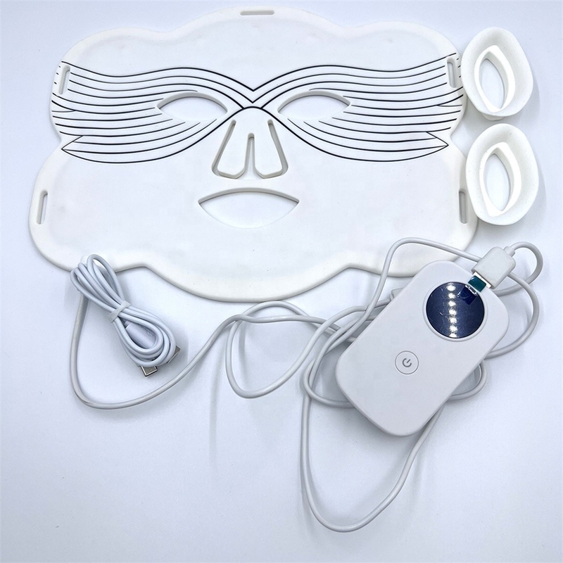 Hidratação Silicone Butterfly LED Máscara Facial Frequência de entrada 5V/1A 2600mAH Duração 10/20min