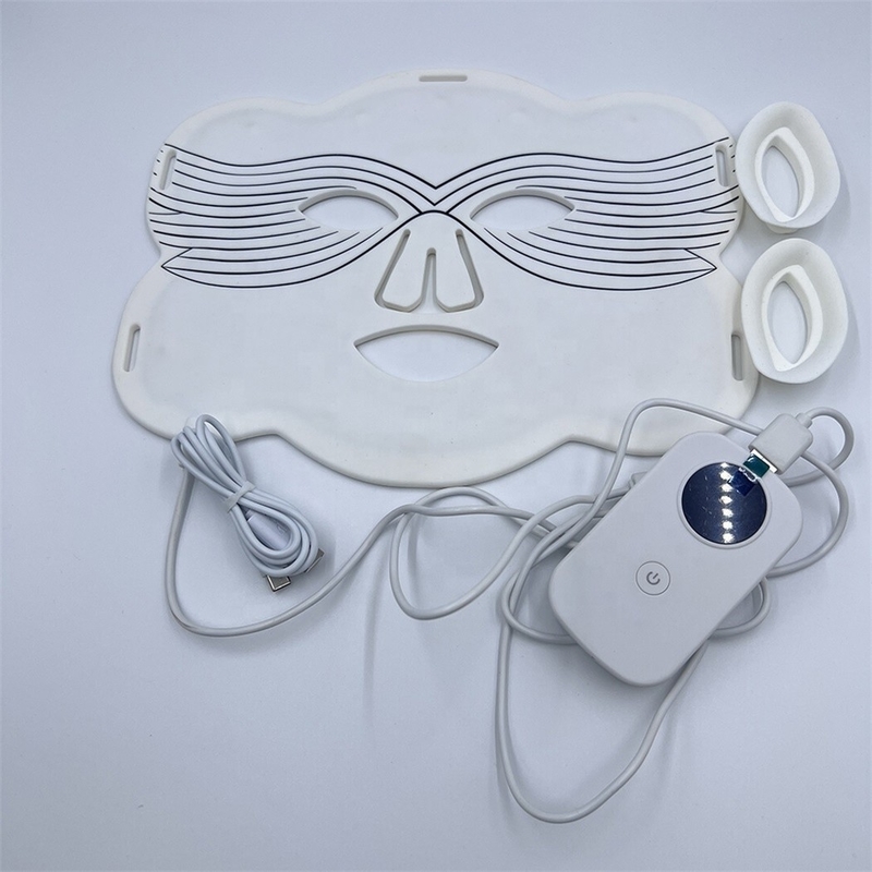 Área alvo nariz formas personalizadas Silicone LED máscara facial para clareamento e muito mais