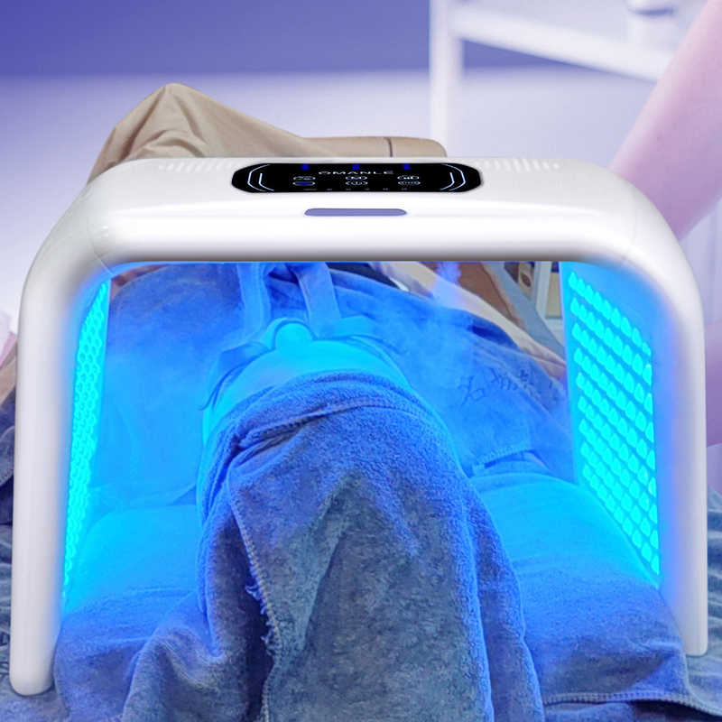 45W STANDING LED Face Mask Light Therapy para remoção de rugas da acne 7 cores Luz vermelha