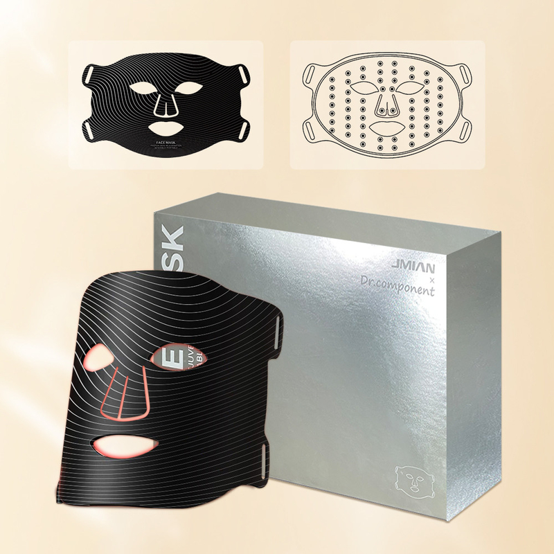 Facial LED Light Therapy Acne Treatment Instrument for Compact Skin 2024 terapêutica com máscara facial