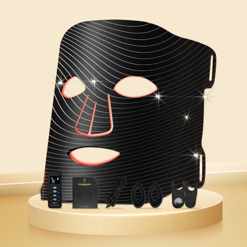 Home LED Light Therapy Mask 1060nm Red Facial Device para tratamento compacto e portátil