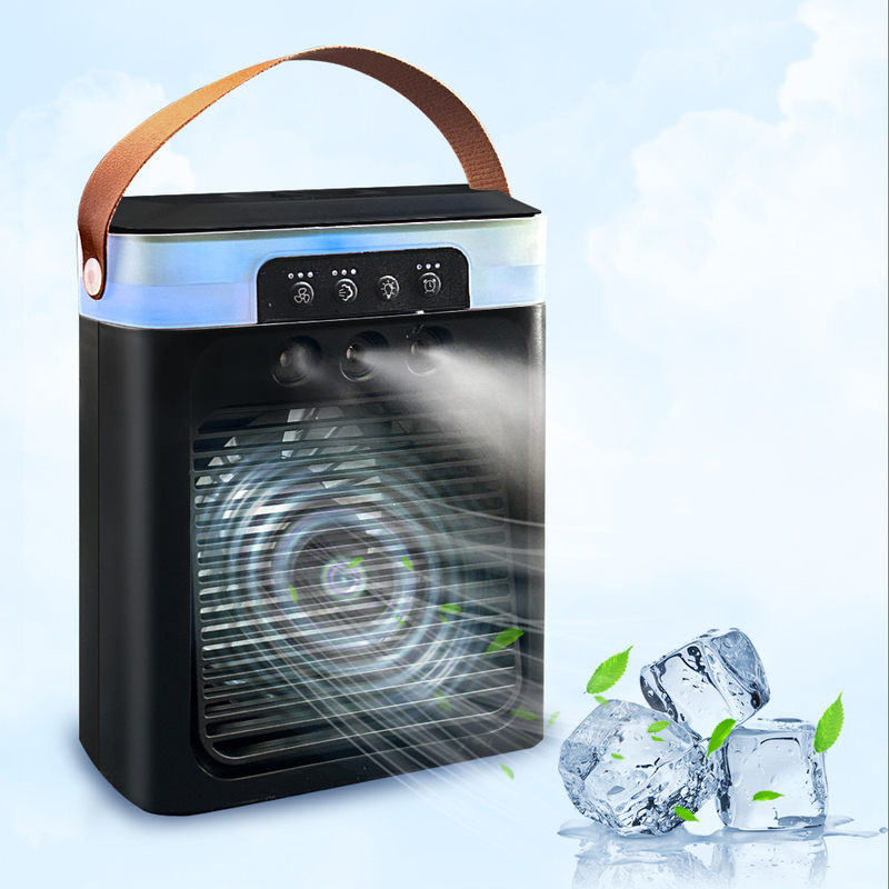 ABS PP Mini USB portátil ventilador recarregável com bateria 6 polegadas Mini Air Cooler dobrável